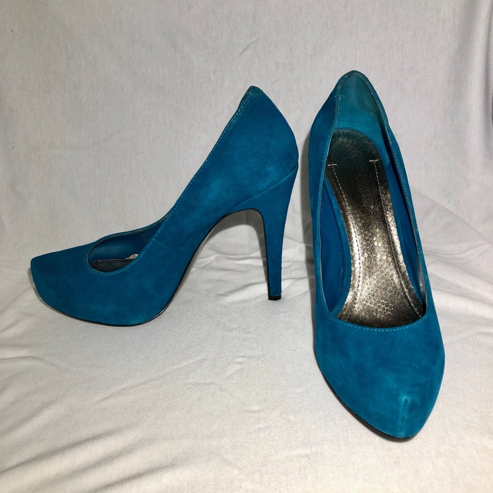 BCBGGeneration Platform Suede Pump